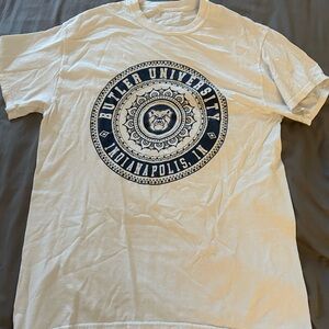 NCAA Butler University White Tee